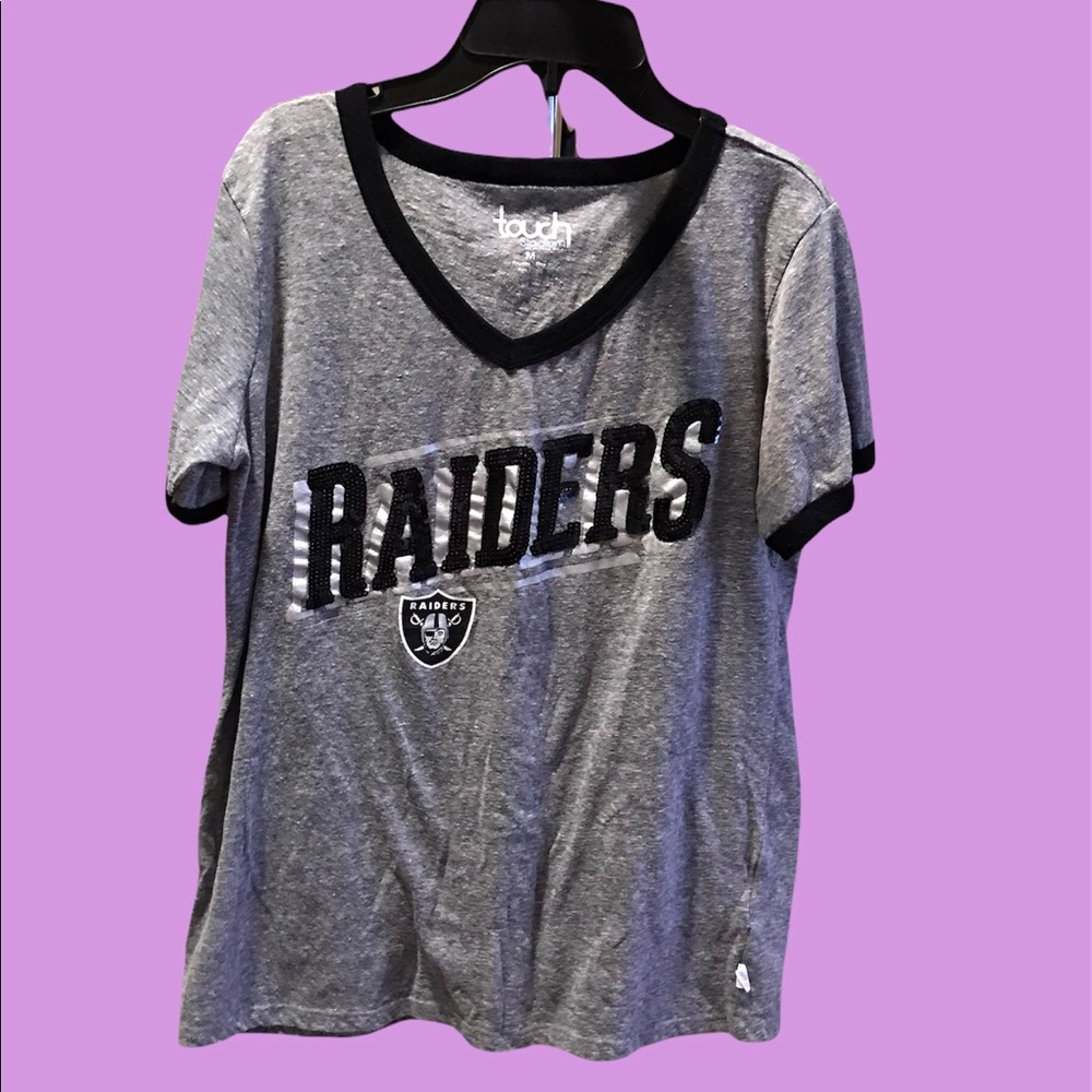RAIDERS WOMEN’S T SHIRT SIZE MEDIUM